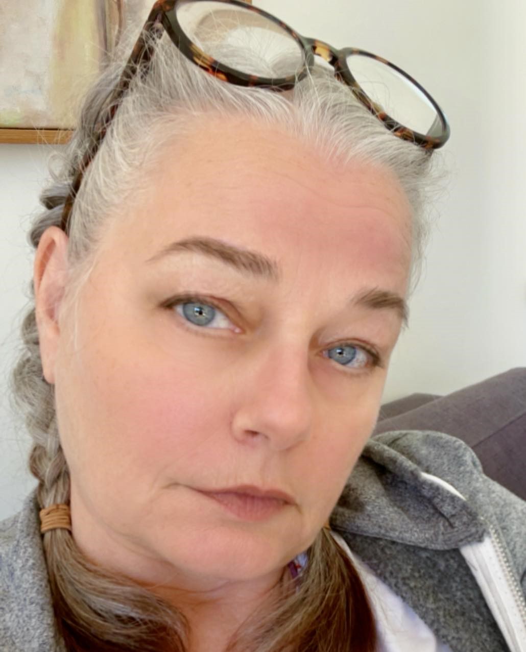 Pernille Højgaard med beauty-filter fra Snapchat